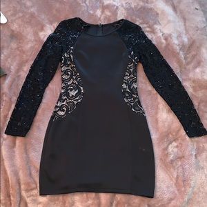 Black formal dress